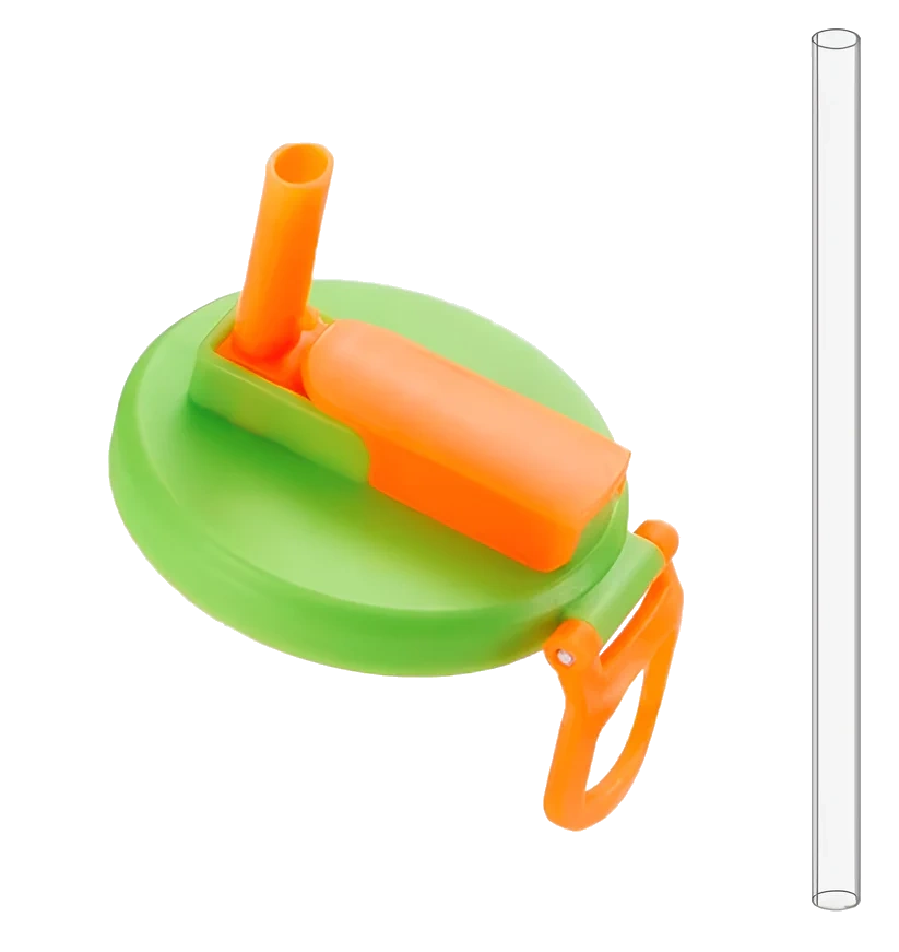 CanLid With Straw